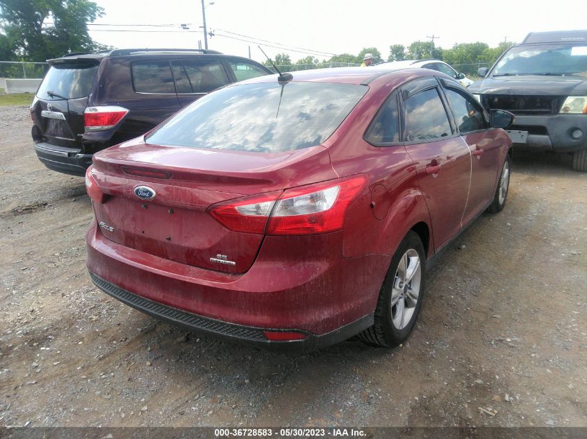 2014 FORD FOCUS SE - 1FADP3F25EL353434