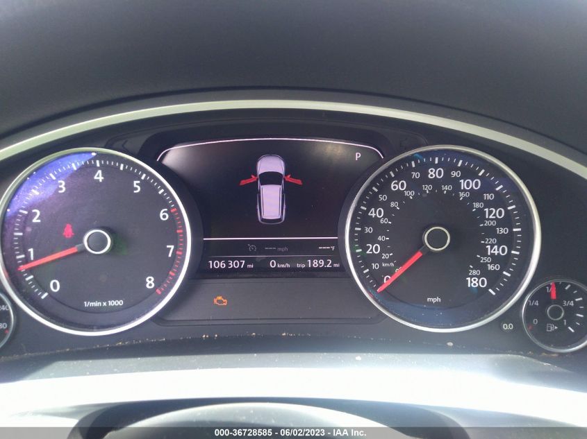 2013 VOLKSWAGEN TOUAREG LUX - WVGEF9BP0DD010279