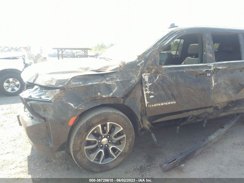 2021 CHEVROLET SUBURBAN LT - 1GNSKCKD2MR275303