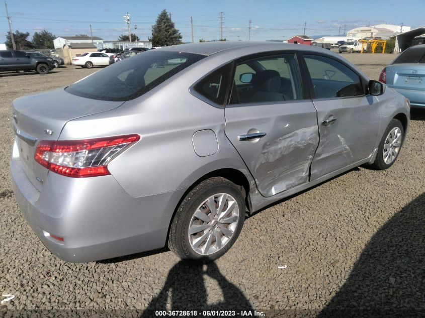 2014 NISSAN SENTRA SV - 3N1AB7AP7EY268580