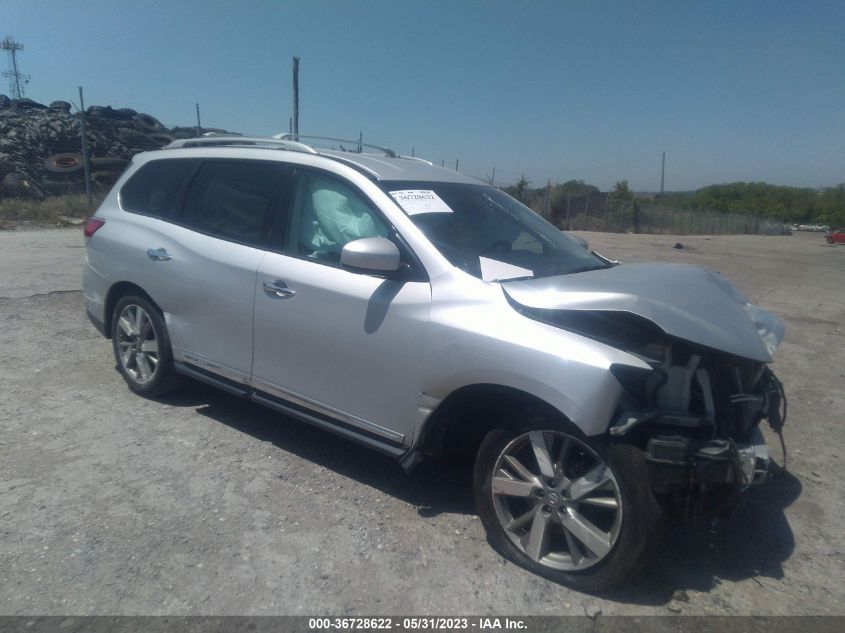 2013 NISSAN PATHFINDER PLATINUM - 5N1AR2MM3DC626631