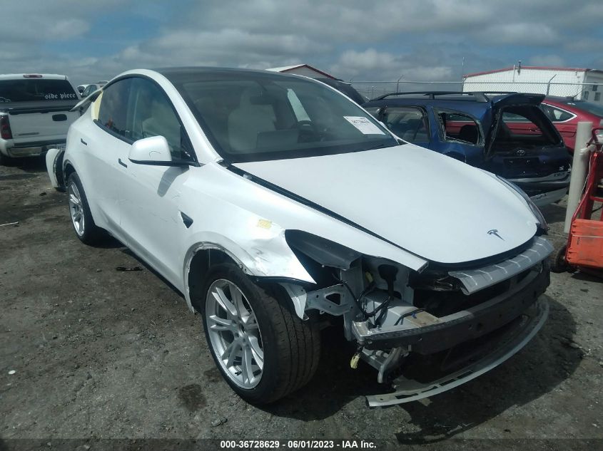 2021 TESLA MODEL Y LONG RANGE - 5YJYGDEE7MF075473