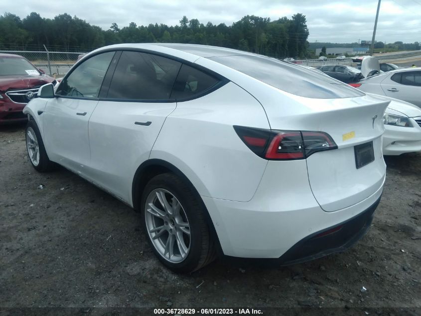 2021 TESLA MODEL Y LONG RANGE - 5YJYGDEE7MF075473