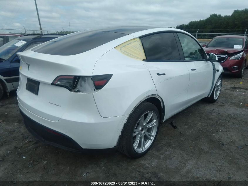 2021 TESLA MODEL Y LONG RANGE - 5YJYGDEE7MF075473
