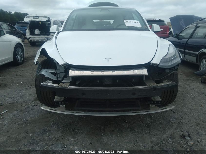 2021 TESLA MODEL Y LONG RANGE - 5YJYGDEE7MF075473