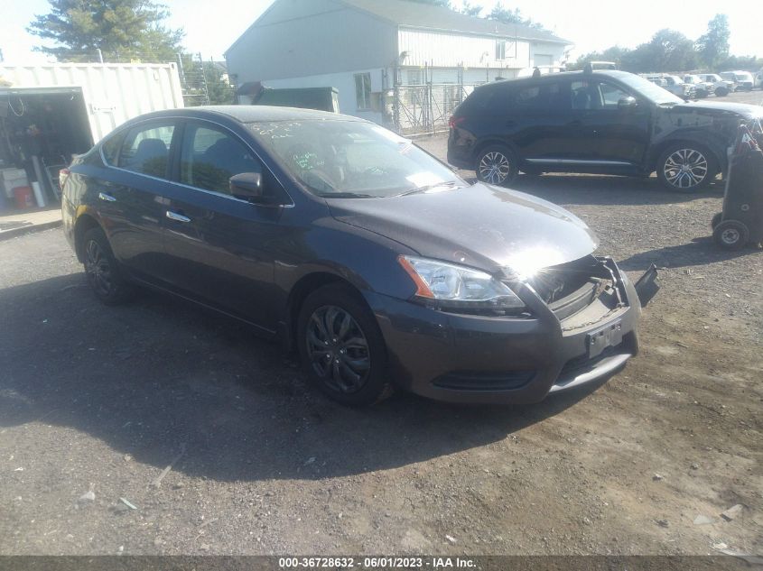 2015 NISSAN SENTRA SV - 3N1AB7AP7FY273442