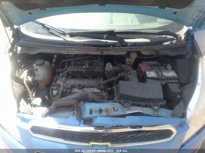 2013 CHEVROLET SPARK LT - KL8CD6S9XDC598062