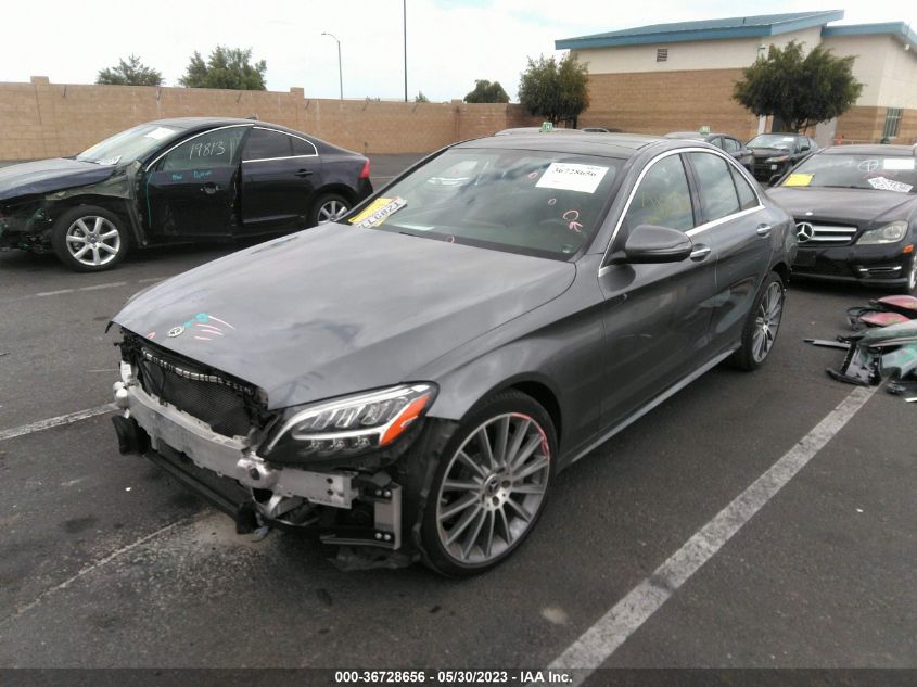 2019 MERCEDES-BENZ C-CLASS C 300 - WDDWF8DB7KR502284