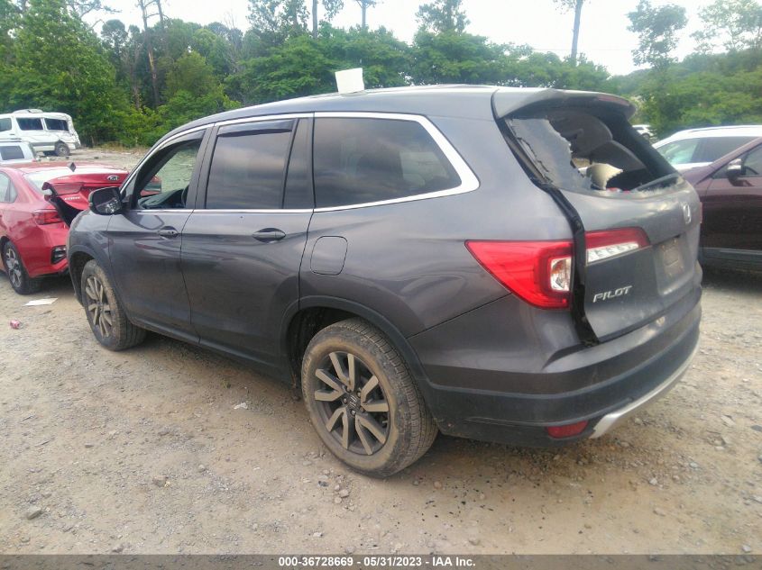 2019 HONDA PILOT EX - 5FNYF5H32KB044809