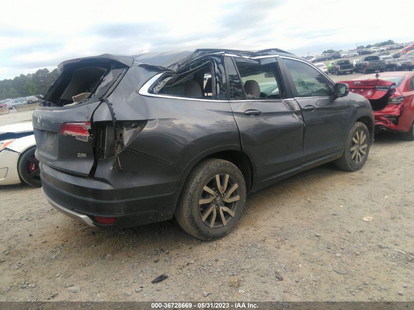 2019 HONDA PILOT EX - 5FNYF5H32KB044809