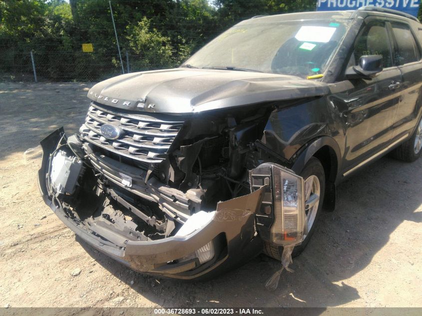2016 FORD EXPLORER XLT - 1FM5K8DH9GGC56438