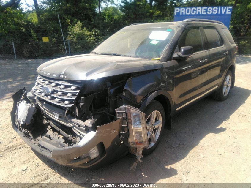 2016 FORD EXPLORER XLT - 1FM5K8DH9GGC56438