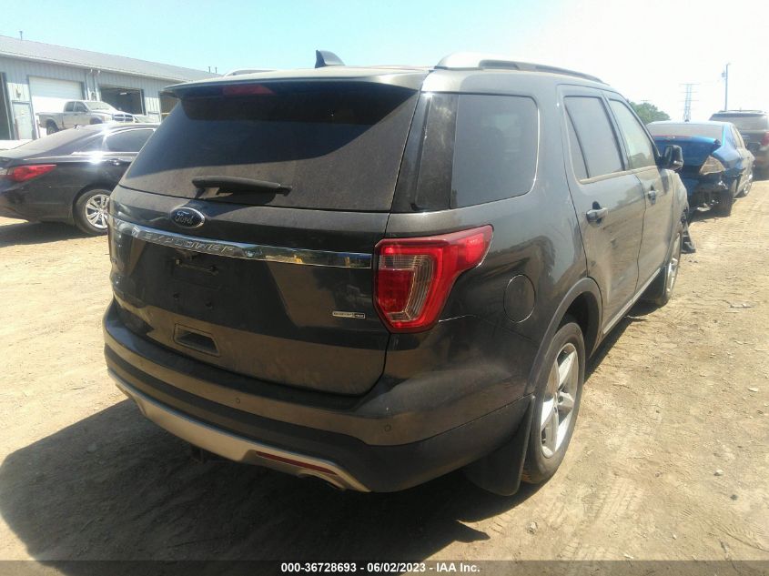 2016 FORD EXPLORER XLT - 1FM5K8DH9GGC56438