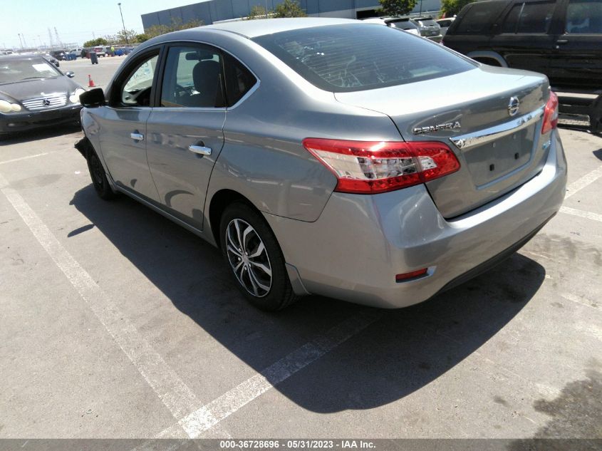 2014 NISSAN SENTRA S/FE+ S/SV/FE+ SV/SR/SL - 3N1AB7AP0EY229152