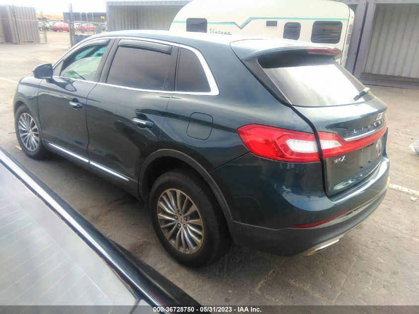 2016 LINCOLN MKX SELECT - 2LMPJ8KP6GBL67711