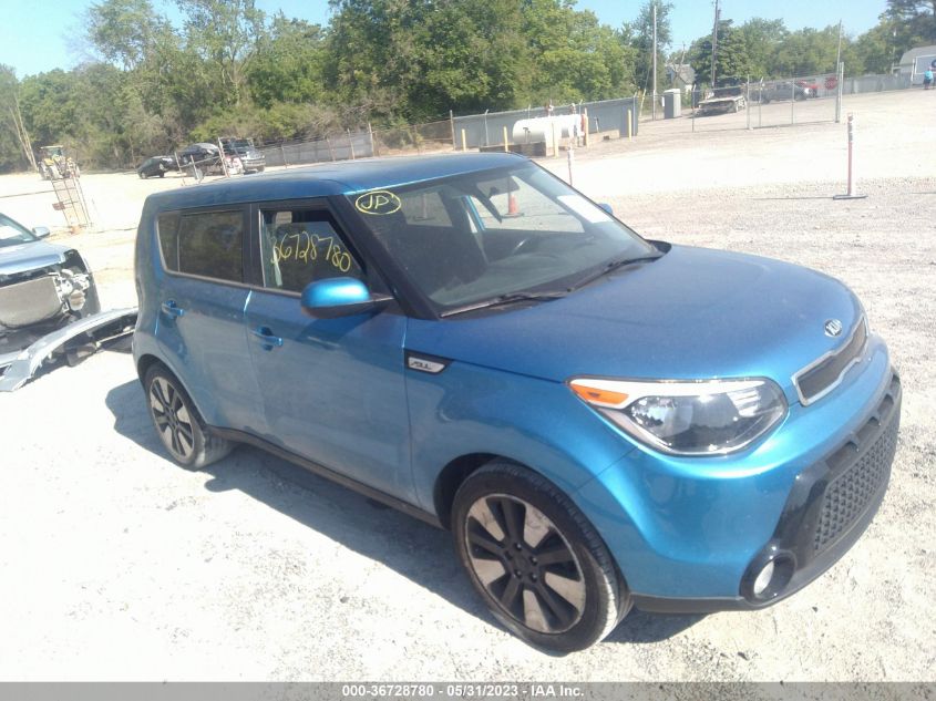 2016 KIA SOUL + - KNDJP3A51G7388448