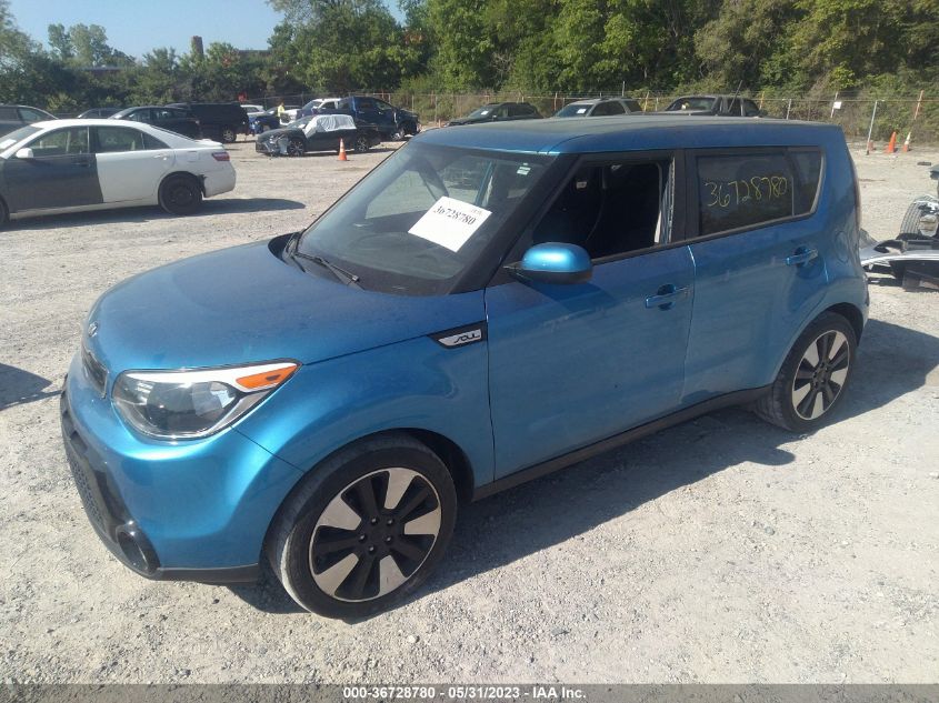 2016 KIA SOUL + - KNDJP3A51G7388448