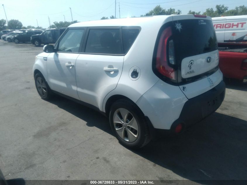 2015 KIA SOUL BASE - KNDJN2A21F7797571