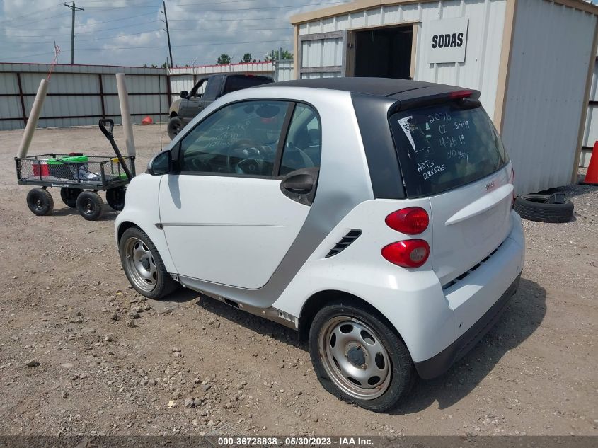 2015 SMART FORTWO PASSION/PURE WMEEJ3BAXFK795048