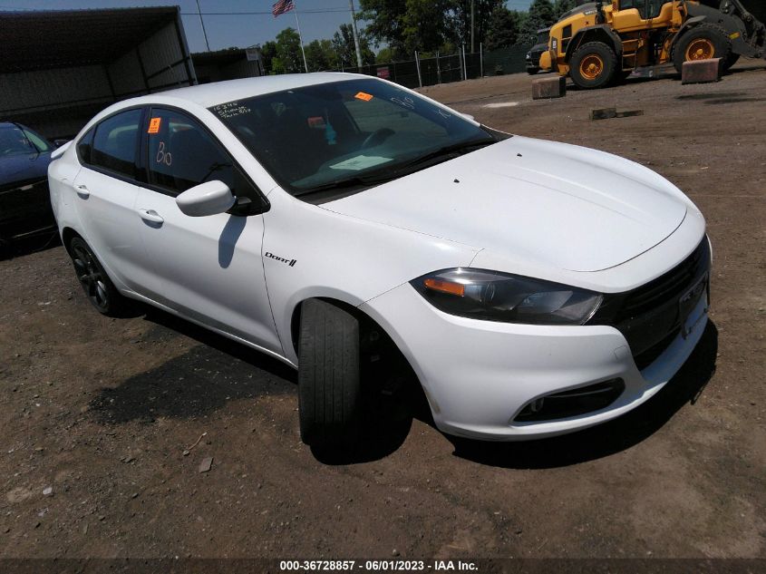 2015 DODGE DART SXT - 1C3CDFBB8FD267296