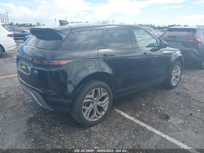 VIN SALZP2FX6LH084634 2020 LAND ROVER RANGE ROVER EVOQUE SE