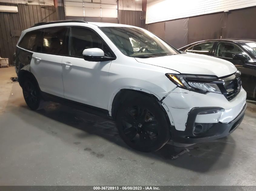 5FNYF6H73NB044458 HONDA PILOT BLACK EDITION 2022