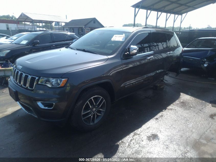 2017 JEEP GRAND CHEROKEE LIMITED - 1C4RJFBG6HC807845