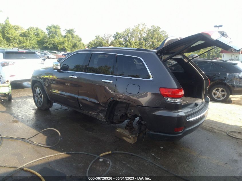 2017 JEEP GRAND CHEROKEE LIMITED - 1C4RJFBG6HC807845
