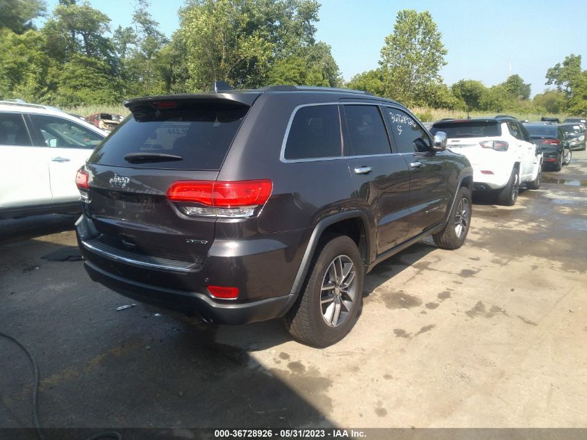 2017 JEEP GRAND CHEROKEE LIMITED - 1C4RJFBG6HC807845