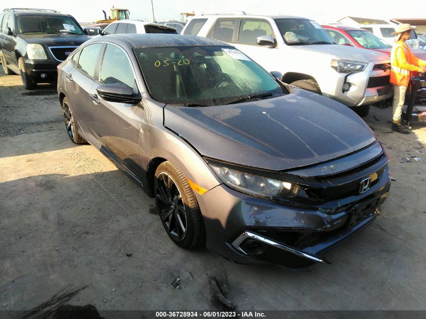 2021 HONDA CIVIC SEDAN SPORT - 19XFC2F85ME003631