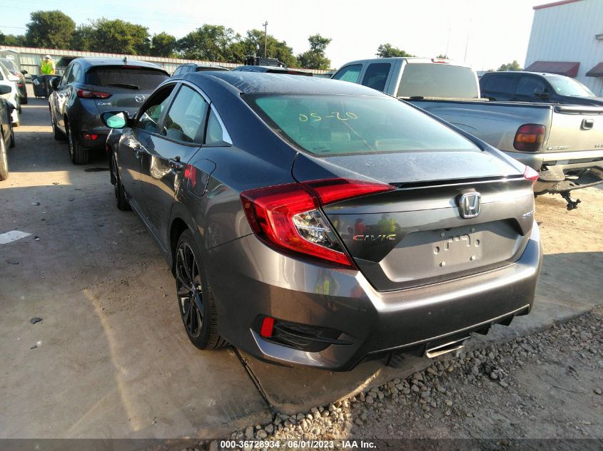 2021 HONDA CIVIC SEDAN SPORT - 19XFC2F85ME003631