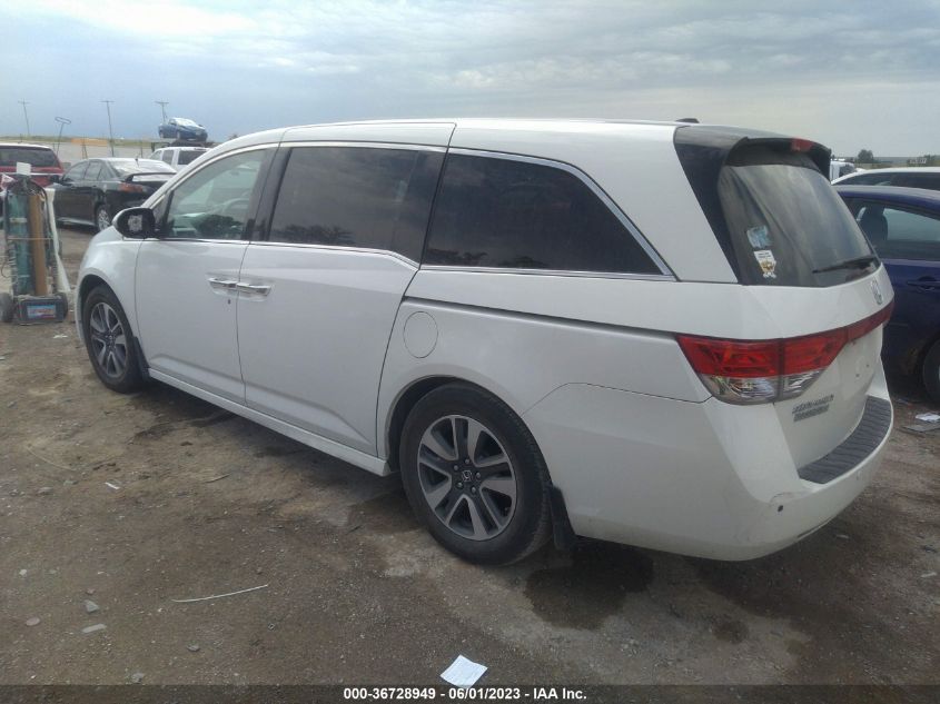 2016 HONDA ODYSSEY TOURING - 5FNRL5H99GB011346