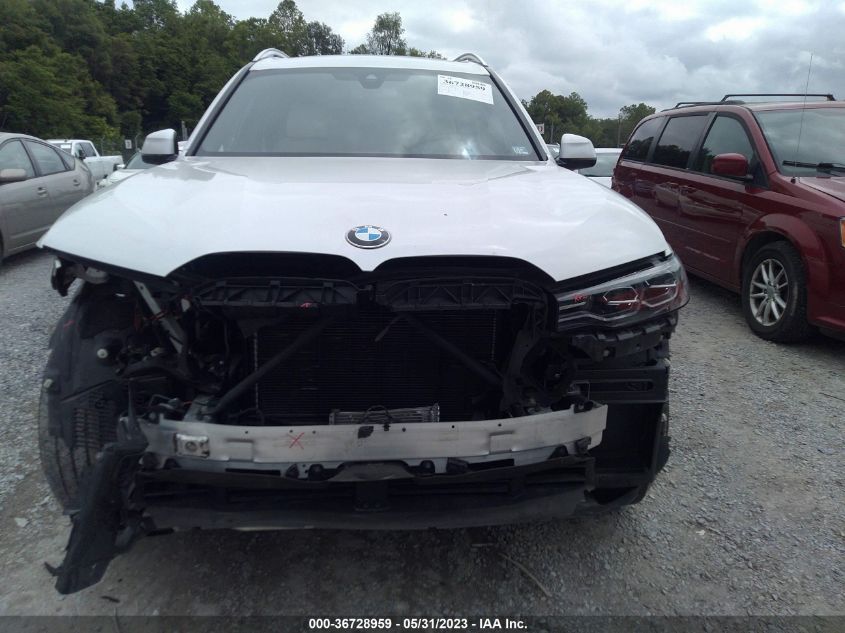 2020 BMW X7 XDRIVE40I 5UXCW2C04L9D51160