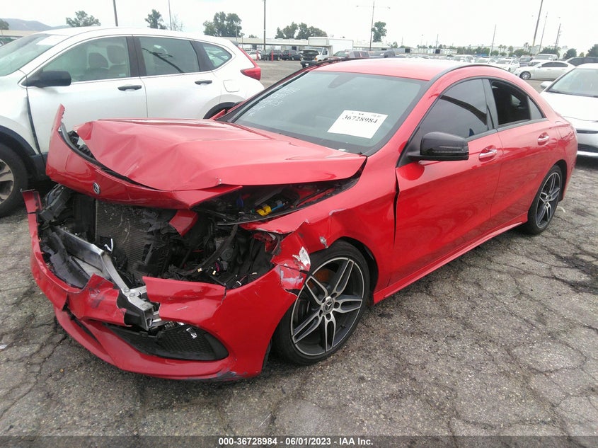 VIN WDDSJ4EB5KN741991 2019 MERCEDES-BENZ CLA CLA 250