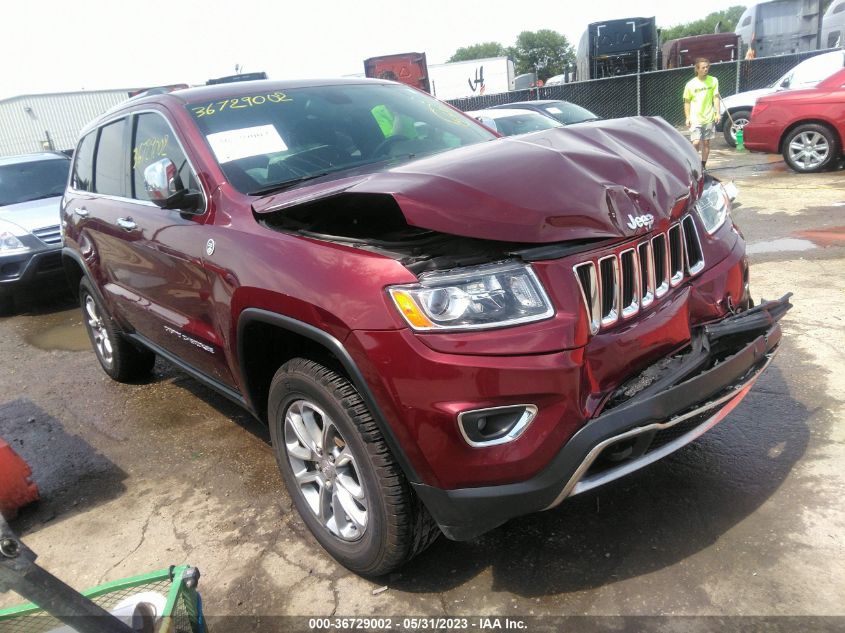 2016 JEEP GRAND CHEROKEE LIMITED - 1C4RJFBG3GC410141
