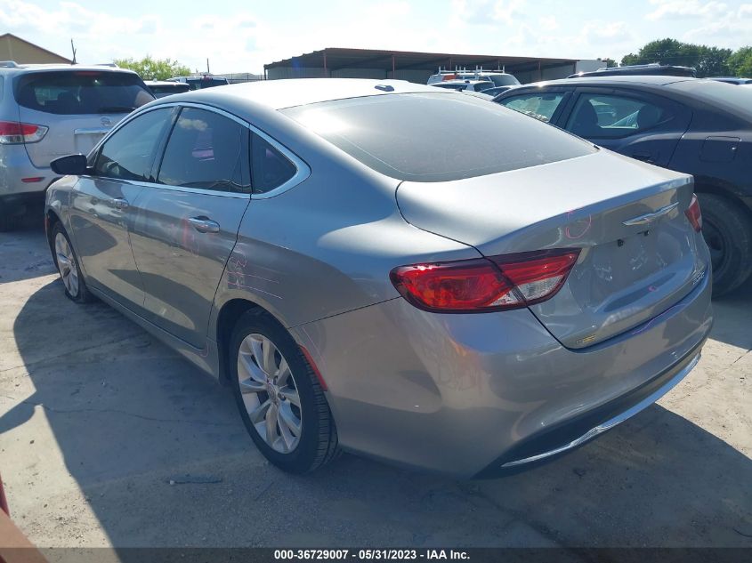 2015 CHRYSLER 200 C - 1C3CCCCB0FN723947