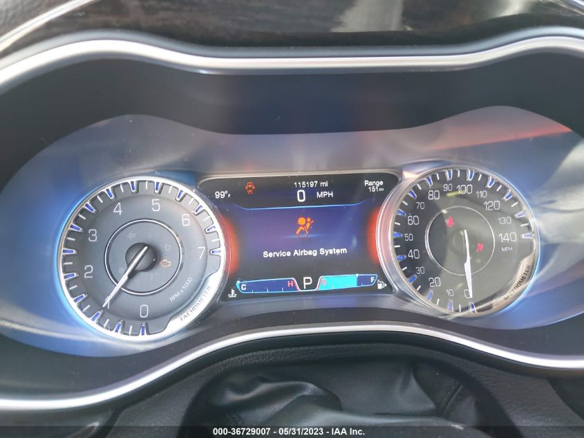 2015 CHRYSLER 200 C - 1C3CCCCB0FN723947