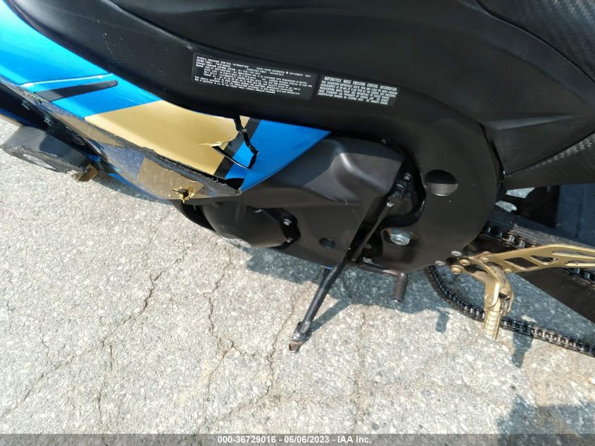 2015 SUZUKI GSX-R1000 JS1GT78A1F2101177