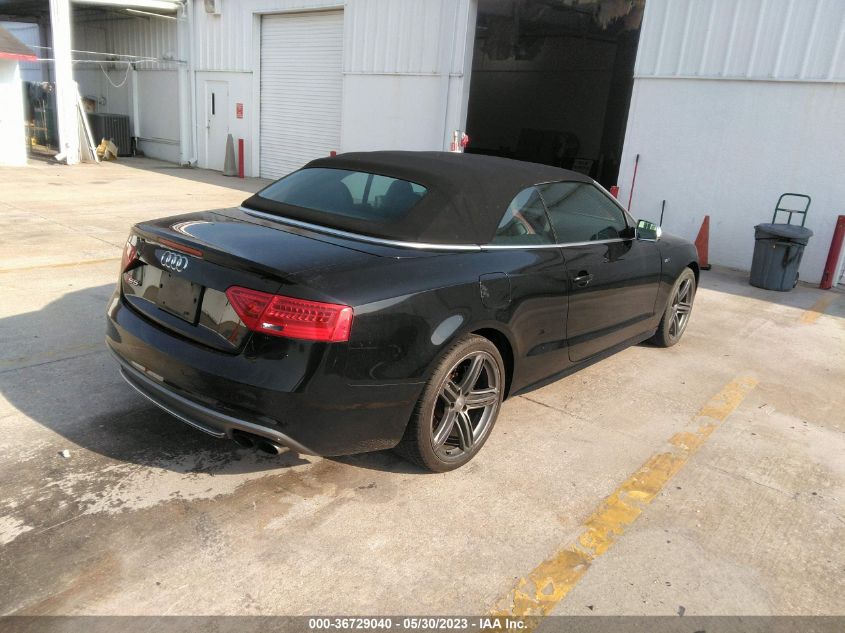 2013 AUDI S5 PREMIUM PLUS WAUCGAFH7DN002295