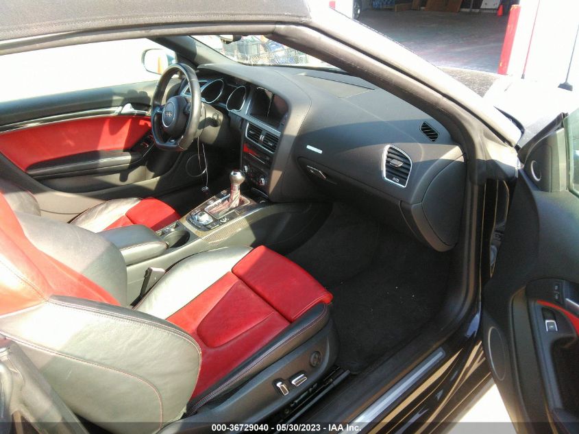 2013 AUDI S5 PREMIUM PLUS WAUCGAFH7DN002295