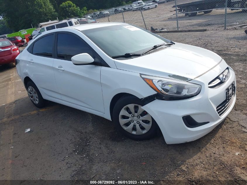2016 HYUNDAI ACCENT SE - KMHCT4AEXGU127861