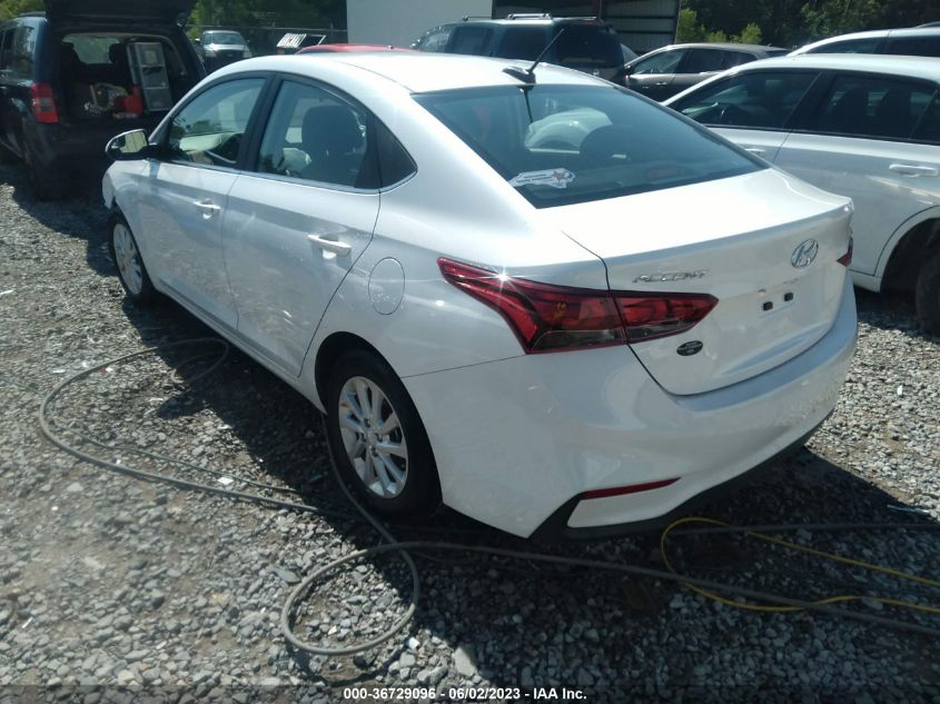 2022 HYUNDAI ACCENT SEL - 3KPC24A63NE170305