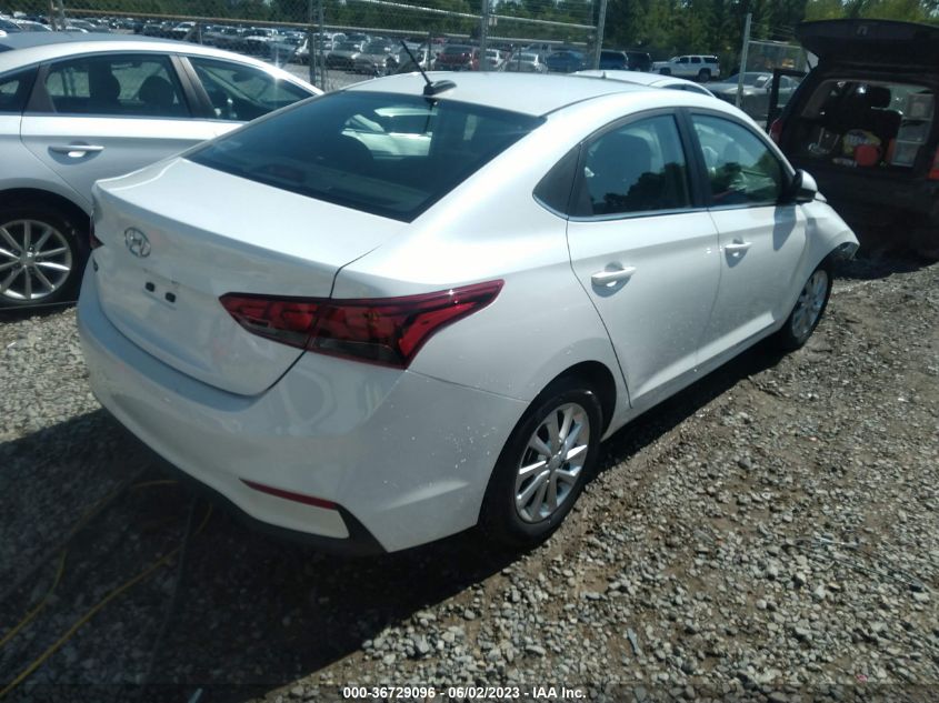 2022 HYUNDAI ACCENT SEL - 3KPC24A63NE170305