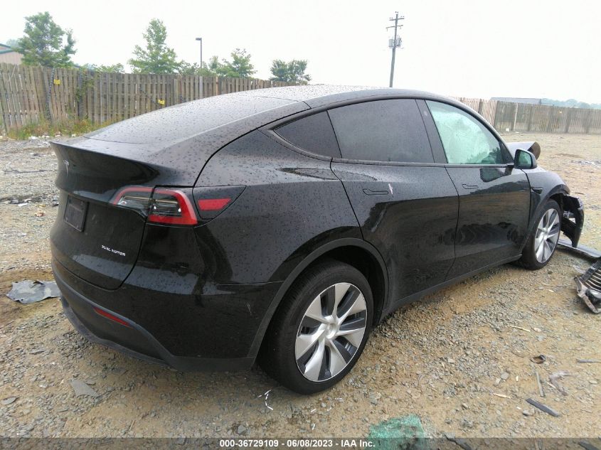 2021 TESLA MODEL Y LONG RANGE - 5YJYGAEEXMF208516