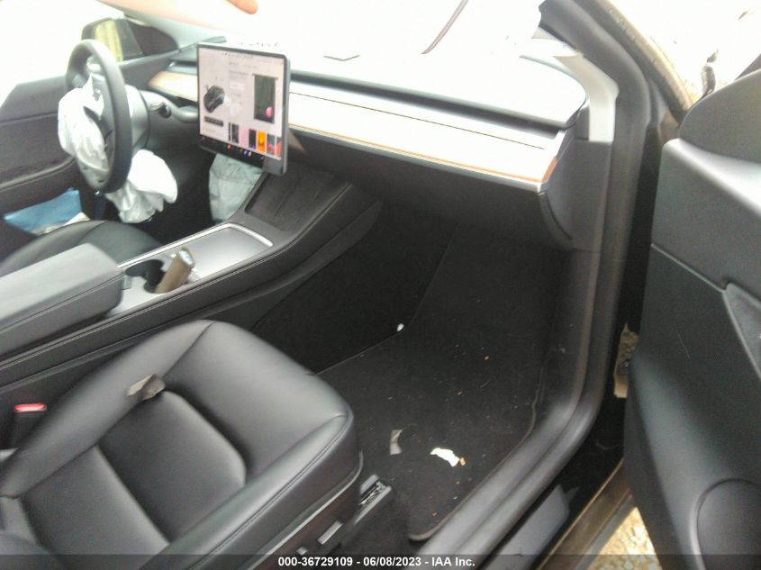 2021 TESLA MODEL Y LONG RANGE - 5YJYGAEEXMF208516