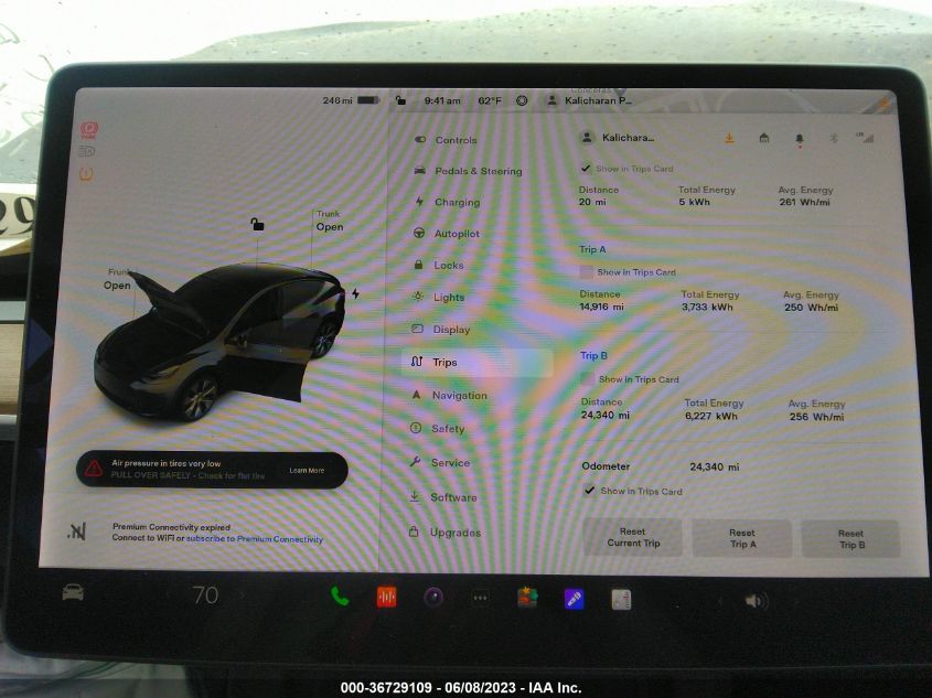 2021 TESLA MODEL Y LONG RANGE - 5YJYGAEEXMF208516