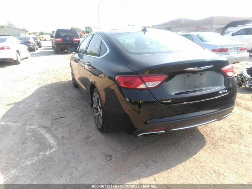 2015 CHRYSLER 200 C - 1C3CCCEG9FN589562