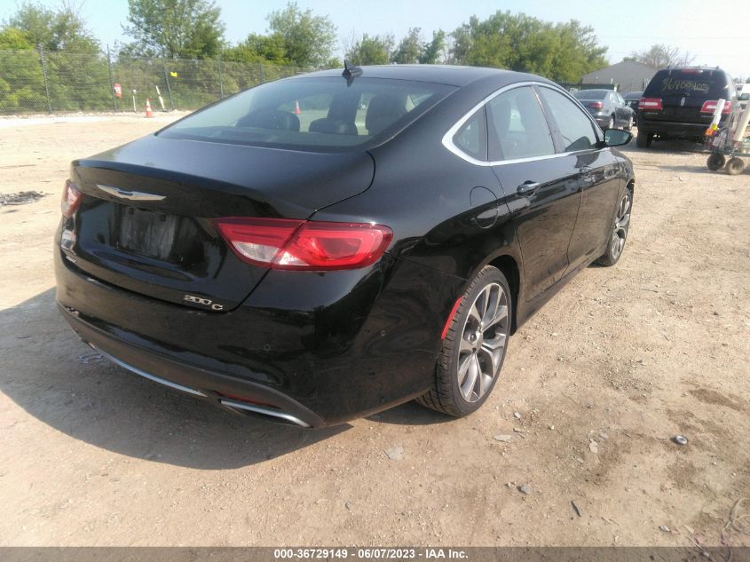 2015 CHRYSLER 200 C - 1C3CCCEG9FN589562