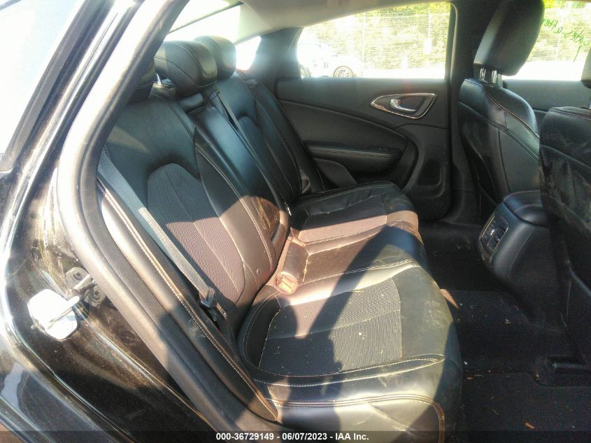 2015 CHRYSLER 200 C - 1C3CCCEG9FN589562
