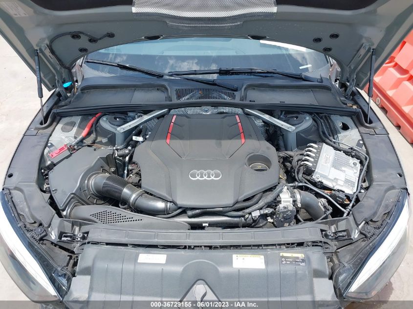 2022 AUDI S5 COUPE PREMIUM PLUS - WAUP4AF51NA033387